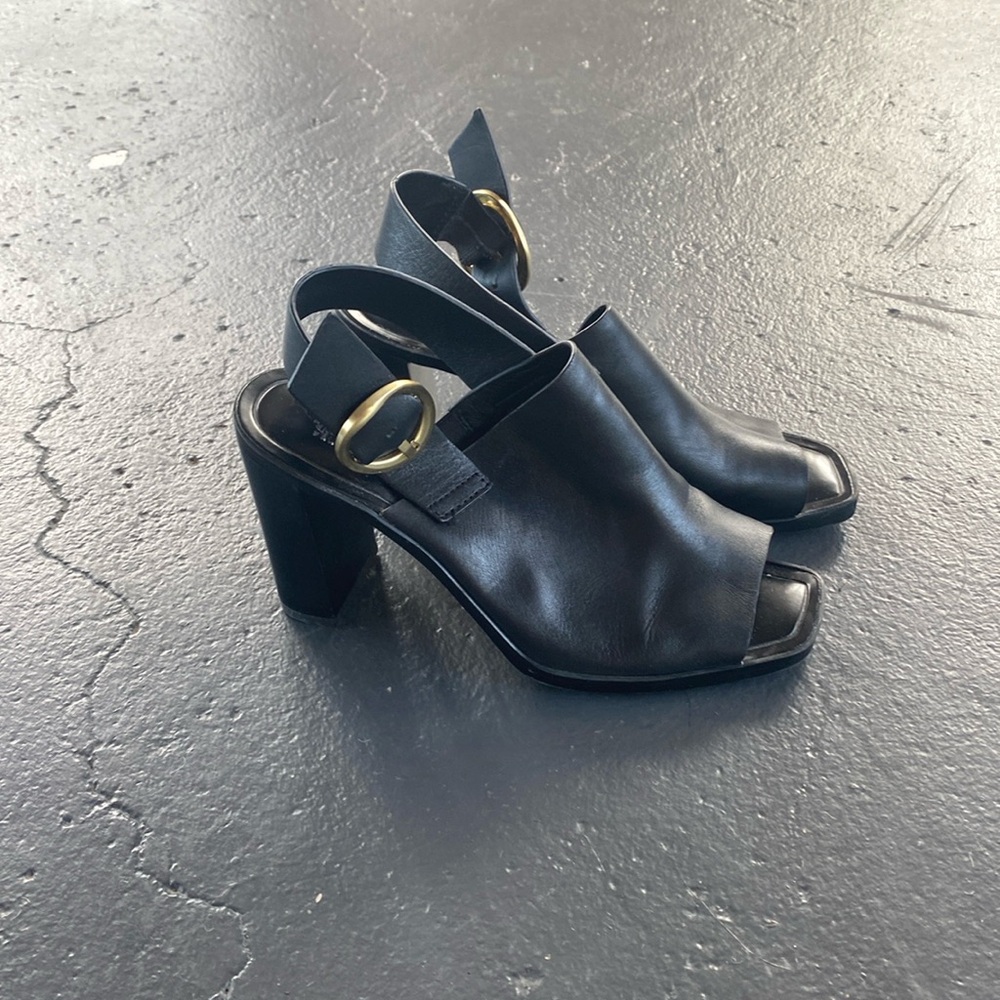 Franco Sarto block heel sandals size 7